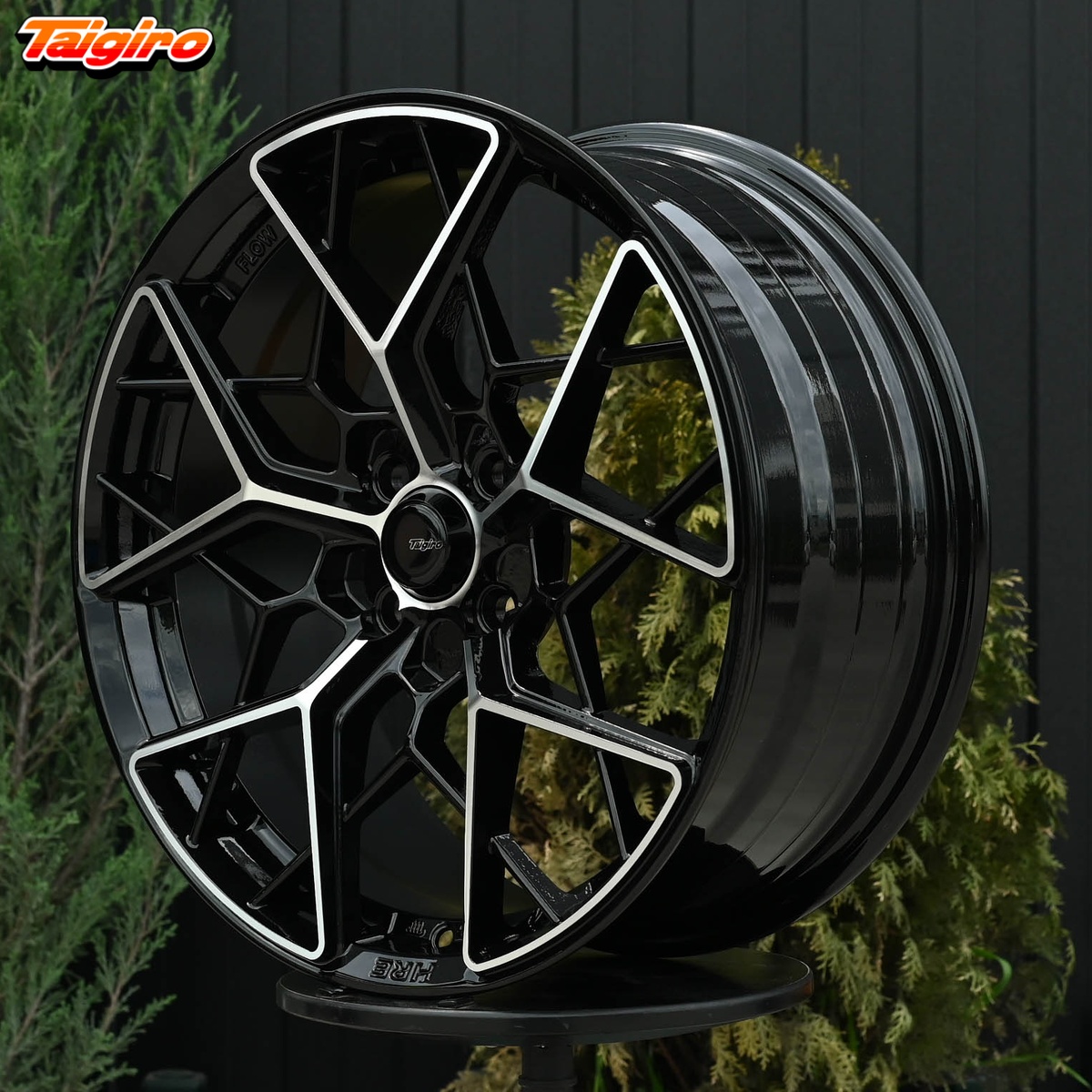 R17 HRE FF10 Стиль 7.5J ET42 4*100 Черный ФЗ