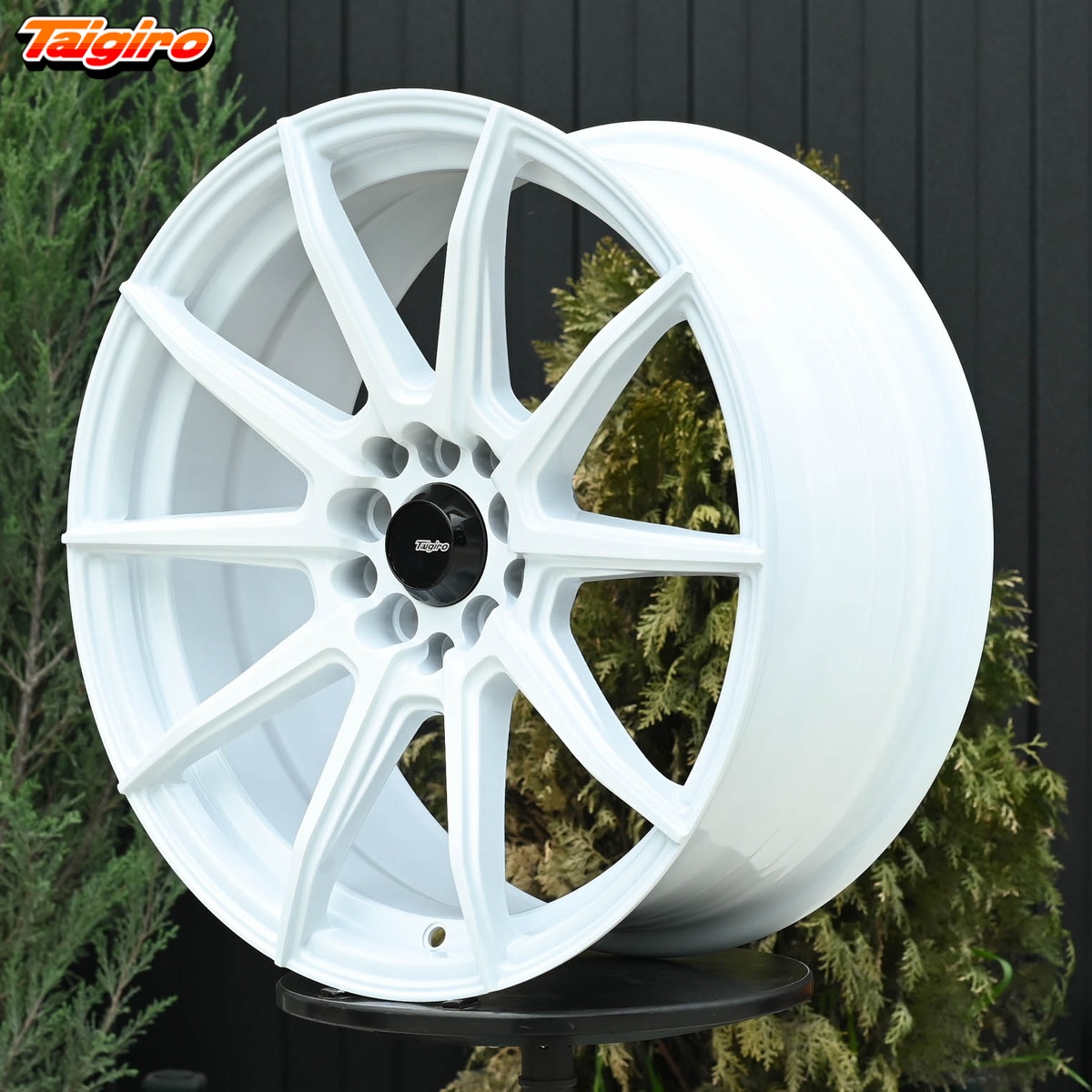 R17 Taigiro Spider 7.5J ET35 5*100/114.3 Белый