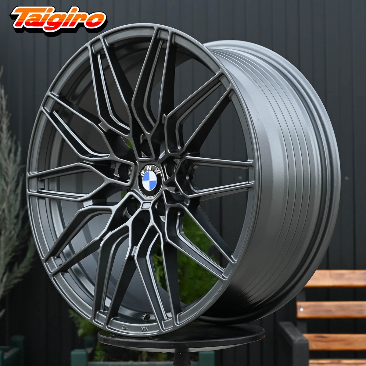 R19 Taigiro M-Стиль 8.5J ET35 5*112 Графит