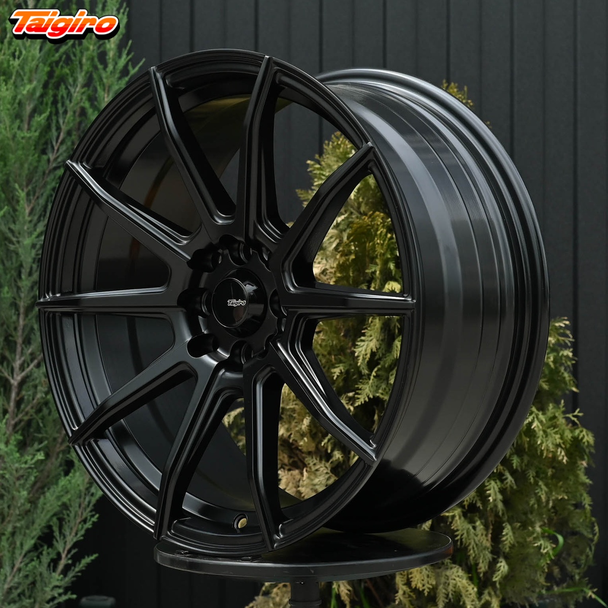 R17 Taigiro Spider 7.5J ET35 4*100/114.3 Черный