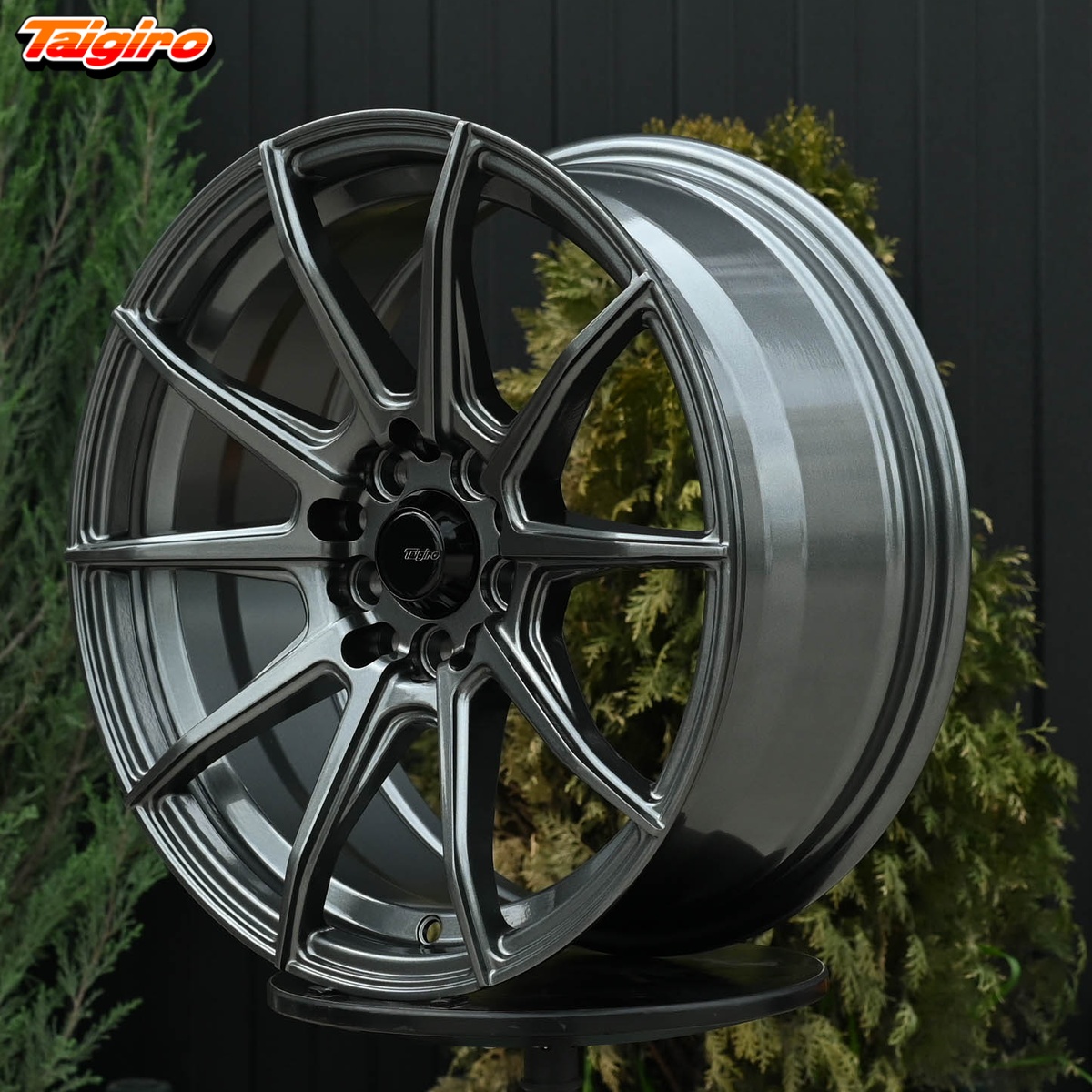 R16 Taigiro Spider 7.0J ET35 5*100/114.3 Графит
