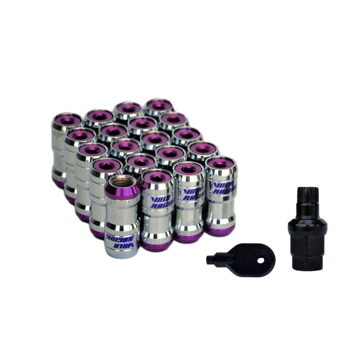 Гайки Volk M12 1.25 Фиолетовые