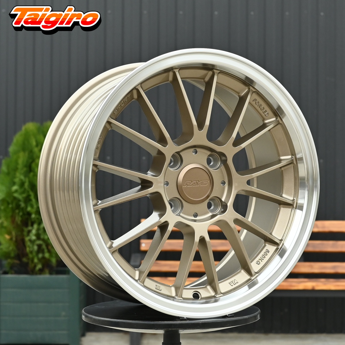 R15 Rays RE30 Стиль 7.0J ET35 4*100 Бронза