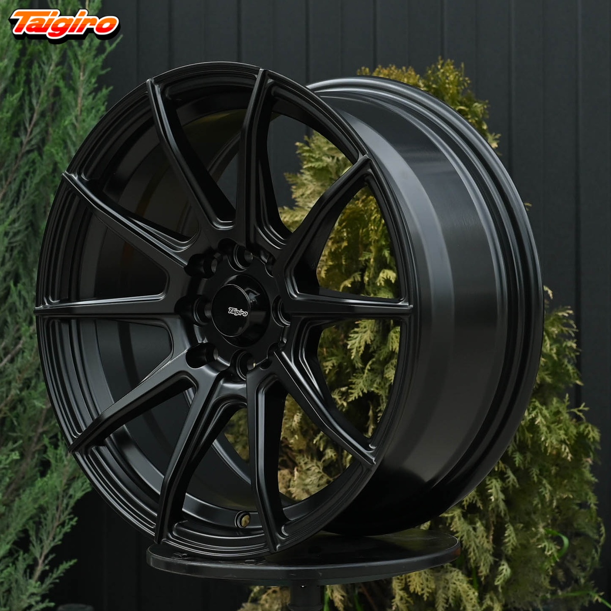 R16 Taigiro Spider 7.0J ET35 4*100/114.3 Черный