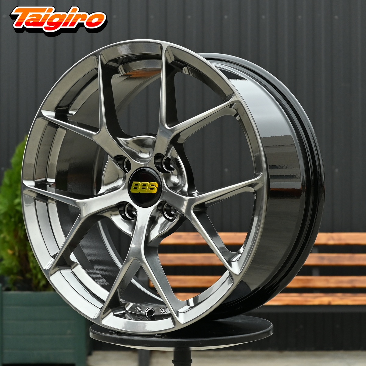 R16 BBS CI-R Стиль 7.0J ET38 4*100 Темный хром