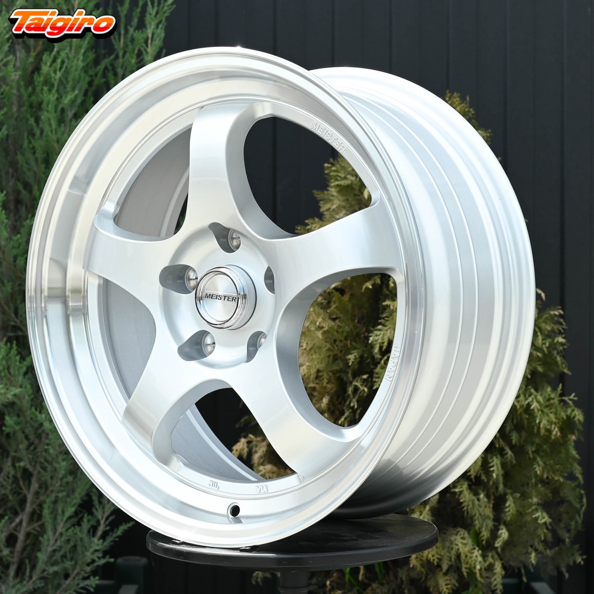 R17 Taigiro Meister 7.5J ET38 5*114.3 Серебро