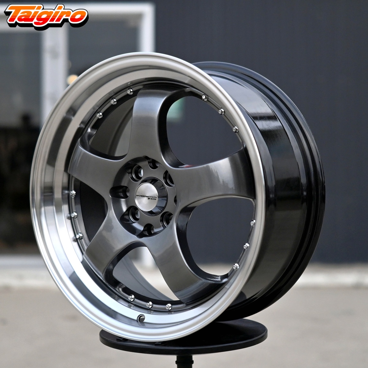R17 SSR SP1 Стиль 7.5J ET42 4*100/114.3 Темный хром