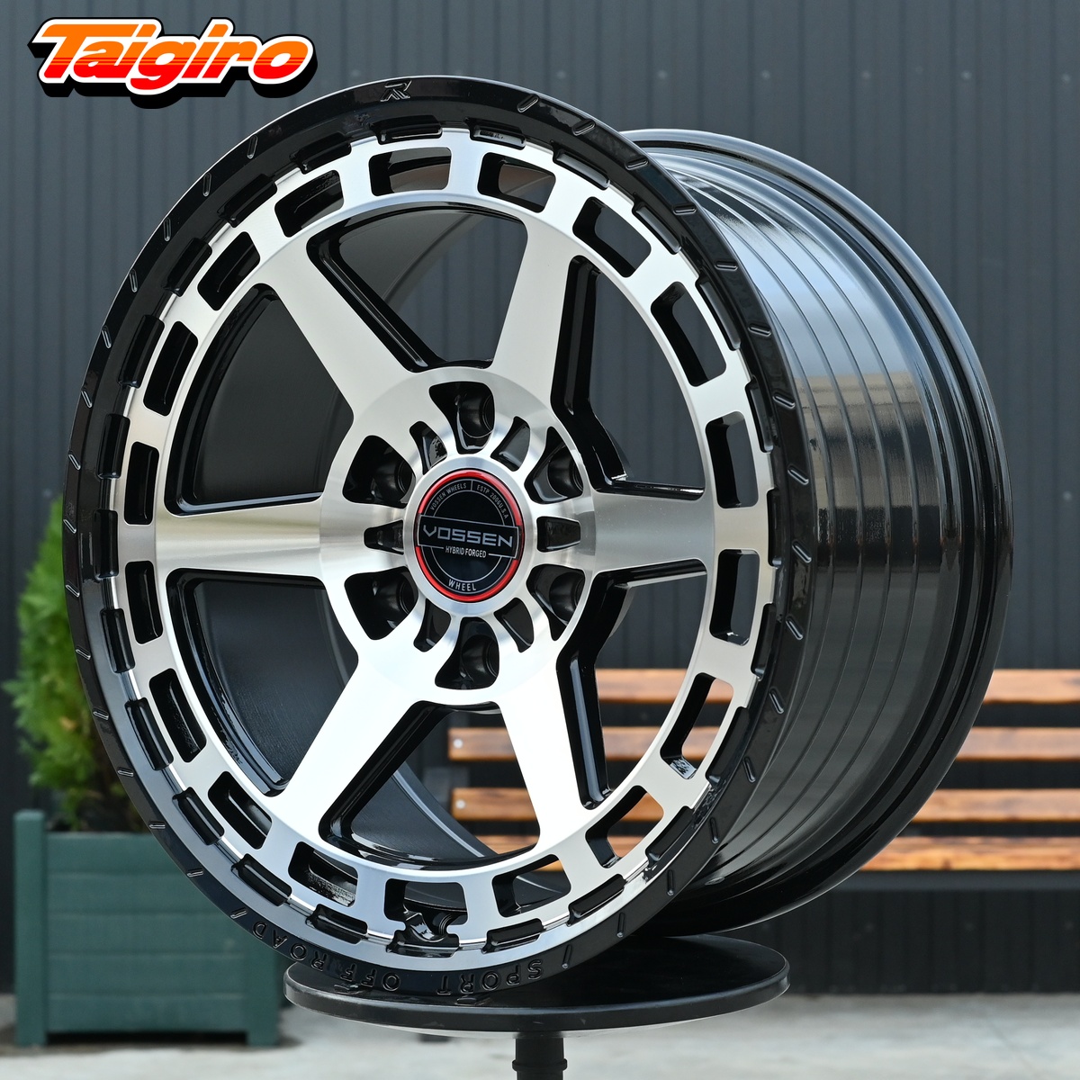 R18 Taigiro OFF ROAD 6195 9.0J ET10 6*139.7 Черный
