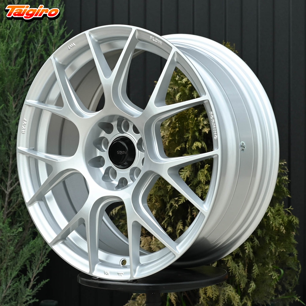R17 Taigiro Spirit 7.5J ET40 5*100/114.3 Серебро