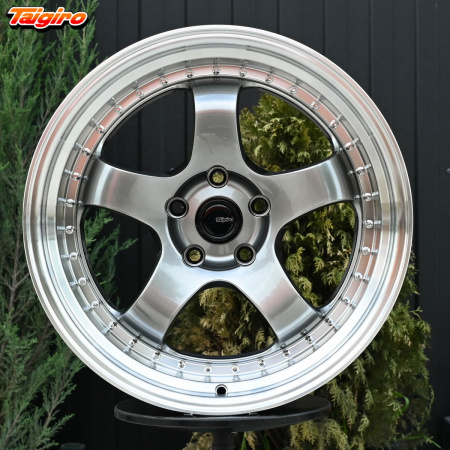 R18 Work Meister Стиль 9.5J ET35 5*114.3 Темный хром