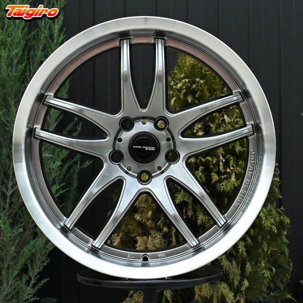 R18 Work Emotion CR2P Стиль 8.5J ET30 5*114.3 Темный хром