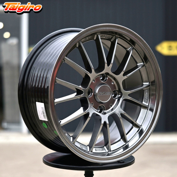 R15 Rays RE30 Стиль 7.0J ET35 4*100/114.3 Темный хром