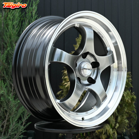 R17 Taigiro Meister 7.5J ET38 5*100 Темный хром