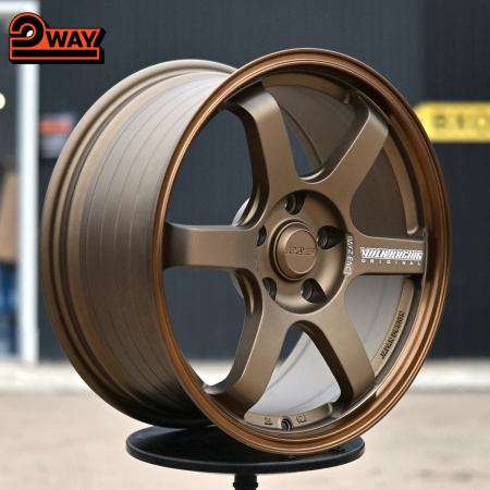 R17 Volk Racing TE37SL Стиль 8.0J ET38 5*114.3 Бронза