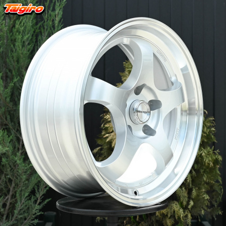 R17 Taigiro Meister 7.5J ET38 5*114.3 Серебро