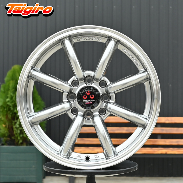 R15 Watanabe Стиль 6.5J ET38 4*100/114.3 Темный хром