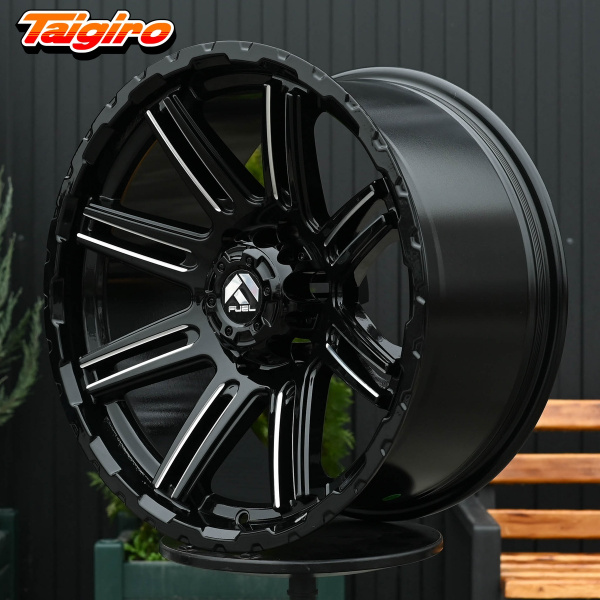 R18 Fuel FBX 5258 Стиль 9.0J ET-12 6*139.7 Черный ФЗ