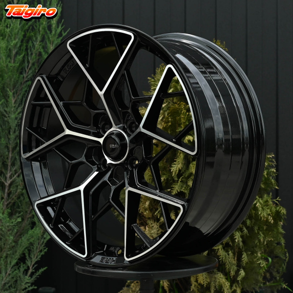 R17 HRE FF10 Стиль 7.5J ET42 4*100 Черный ФЗ