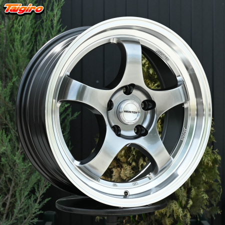 R17 Taigiro Meister 7.5J ET38 5*100 Темный хром