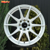 R16 Taigiro Spider 7.0J ET35 4*100/114.3 Серебро
