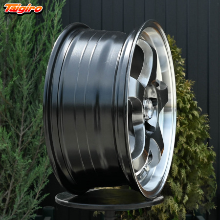 R17 Taigiro Meister 7.5J ET38 5*100 Темный хром