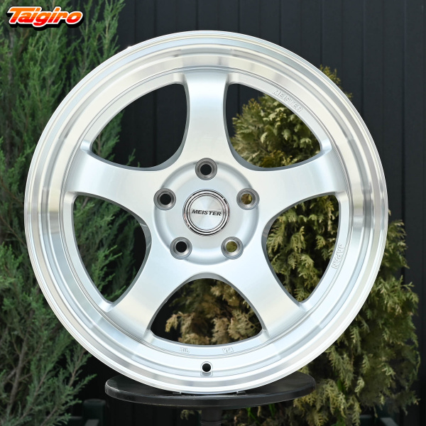 R17 Taigiro Meister 7.5J ET38 5*114.3 Серебро