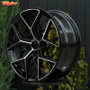 R17 HRE FF10 Стиль 7.5J ET38 5*100 Черный ФЗ
