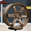 R17 Volk Racing TE37SL Стиль 8.0J ET38 5*114.3 Бронза