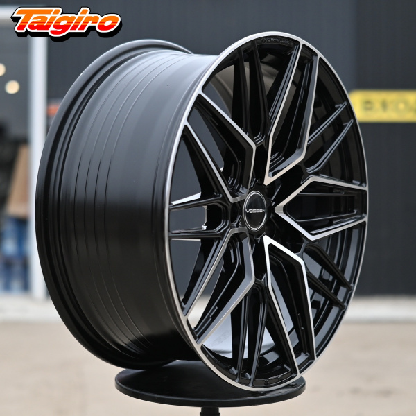 R19 Vossen HF7 Стиль 9.5J ET35 5*112 Черный ФЗ