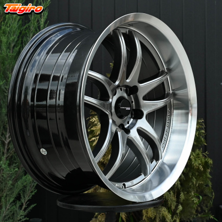 R18 Work Emotion CR2P Стиль 9.5J ET22 5*114.3 Темный хром
