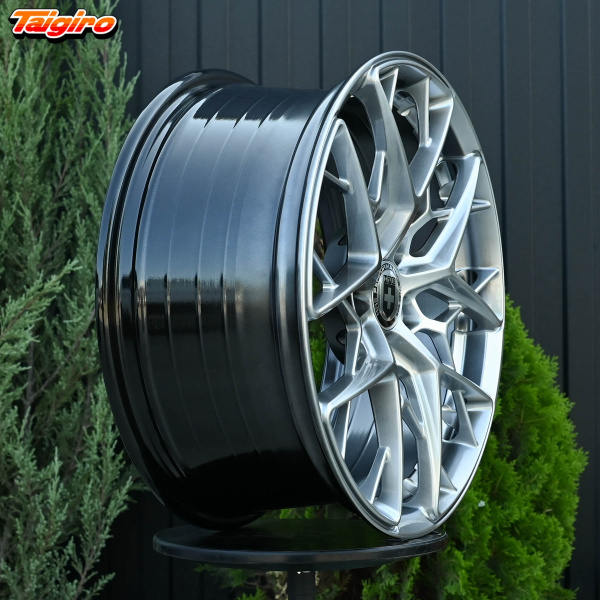 R17 HRE FF10 Стиль 7.5J ET38 5*110 Темное Серебро