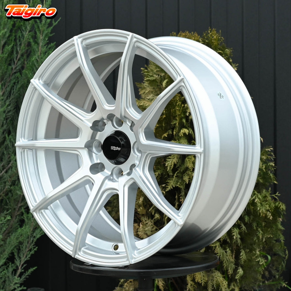 R16 Taigiro Spider 7.0J ET35 4*100/114.3 Серебро