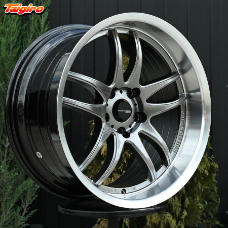 R18 Work Emotion CR2P Стиль 9.5J ET22 5*114.3 Темный хром