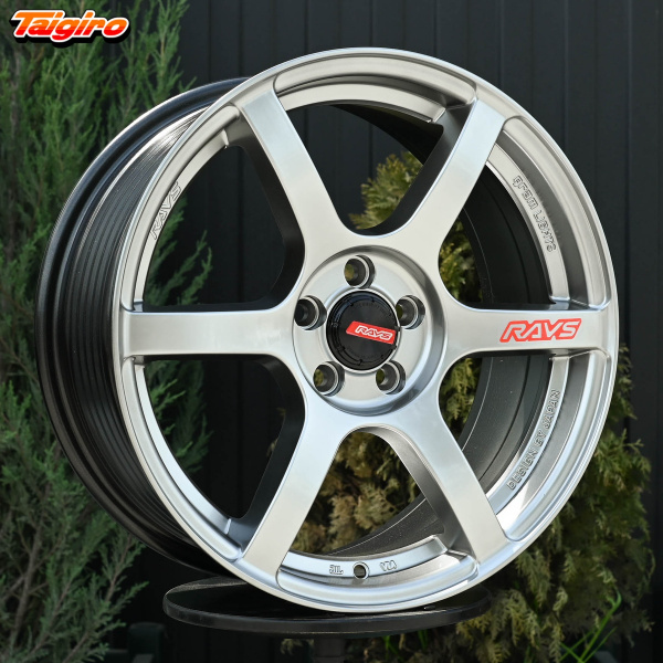 R17 Taigiro F203 7.5J ET40 5*100 Темный хром