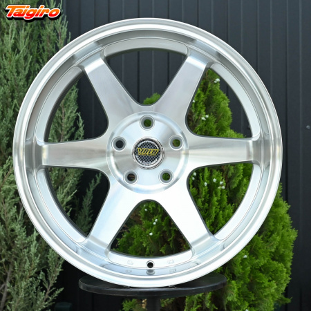 R18 Volk Racing TE37SL Стиль 8.0J ET40 5*114.3 Серебро ФЗ