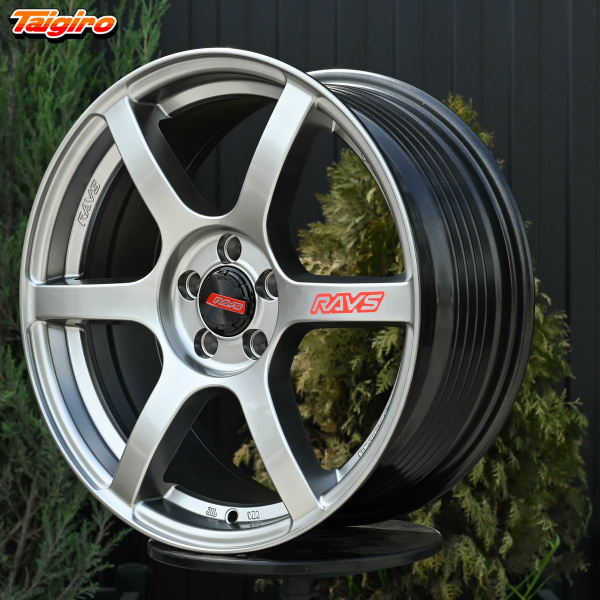 R17 Taigiro F203 7.5J ET40 5*100 Темный хром