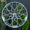 R18 HRE FF10 Стиль 8.0J ET38 5*108 Темное серебро