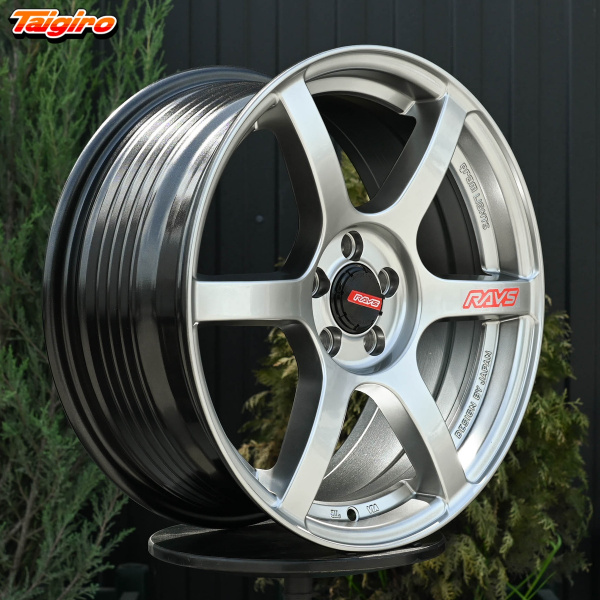 R17 Taigiro F203 7.5J ET40 5*100 Темный хром