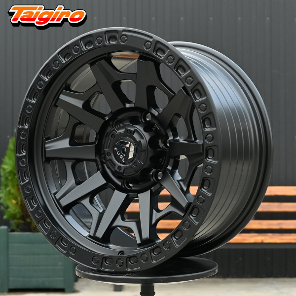 R17 Fuel OFF ROAD Стиль 9.0J ET0 6*139.7 Мат черный