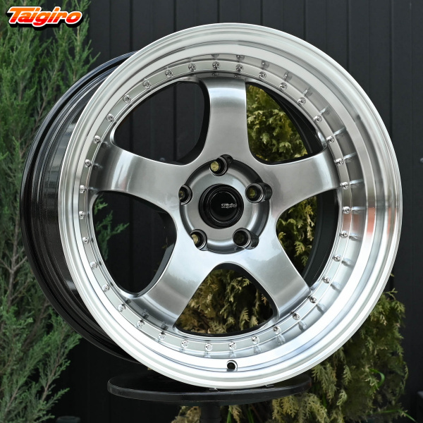 R18 Work Meister Стиль 9.5J ET35 5*114.3 Темный хром