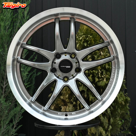 R18 Work Emotion CR2P Стиль 9.5J ET22 5*114.3 Темный хром