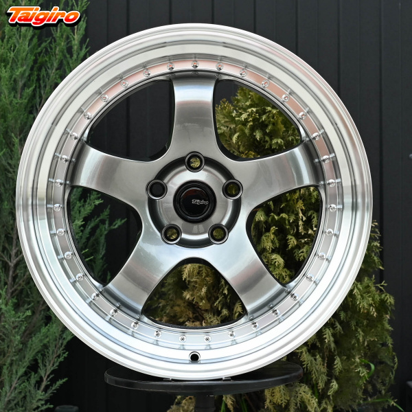 R18 Work Meister Стиль 8.5J ET30 5*114.3 Темный хром