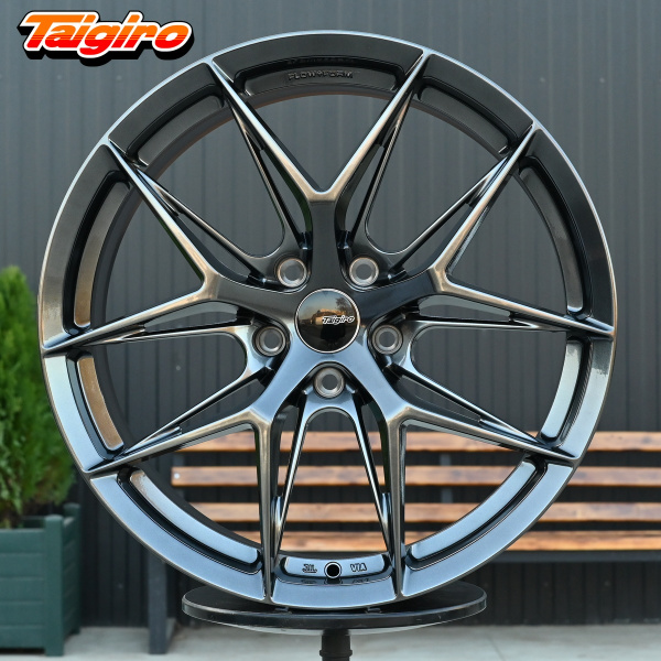 R19 Taigiro FF117 8.5J ET35 5*114.3 Темный хром