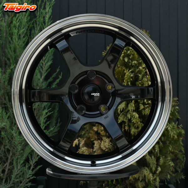 R17 Taigiro R6 7.5J ET38 5*114.3 Черный