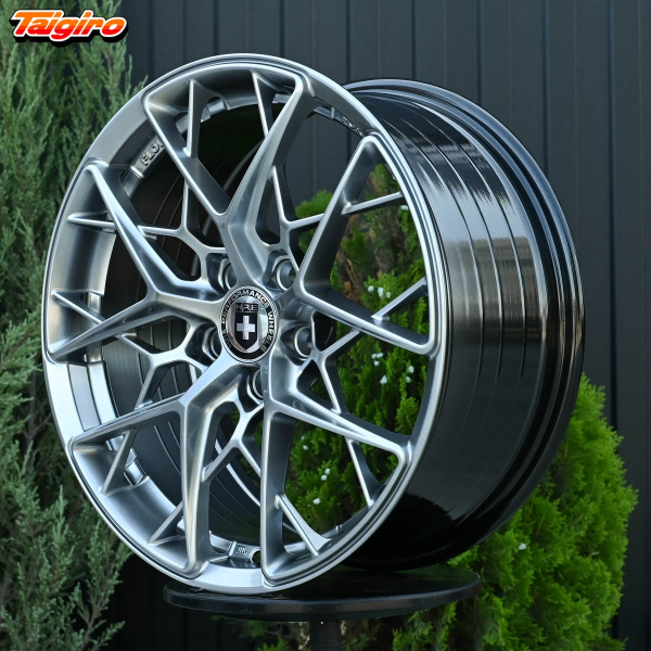R17 HRE FF10 Стиль 7.5J ET38 5*110 Темное Серебро