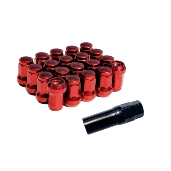 Гайки-секретки Taigiro M12*1.5 красные