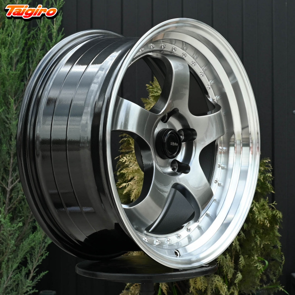 R18 Work Meister Стиль 8.5J ET30 5*114.3 Темный хром