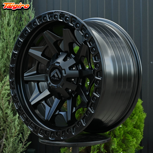 R18 Fuel OFF ROAD Flux Стиль 9.0J ET10 6*114.3/130 Черный