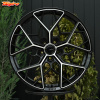 R17 HRE FF10 Стиль 7.5J ET38 5*100 Черный ФЗ