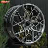 R17 HRE FF10 Стиль 7.5J ET42 4*100 Темный хром